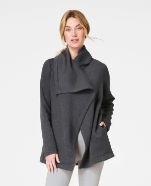 Spanx® Airessentials Open Wrap Cardigan Heather Grey