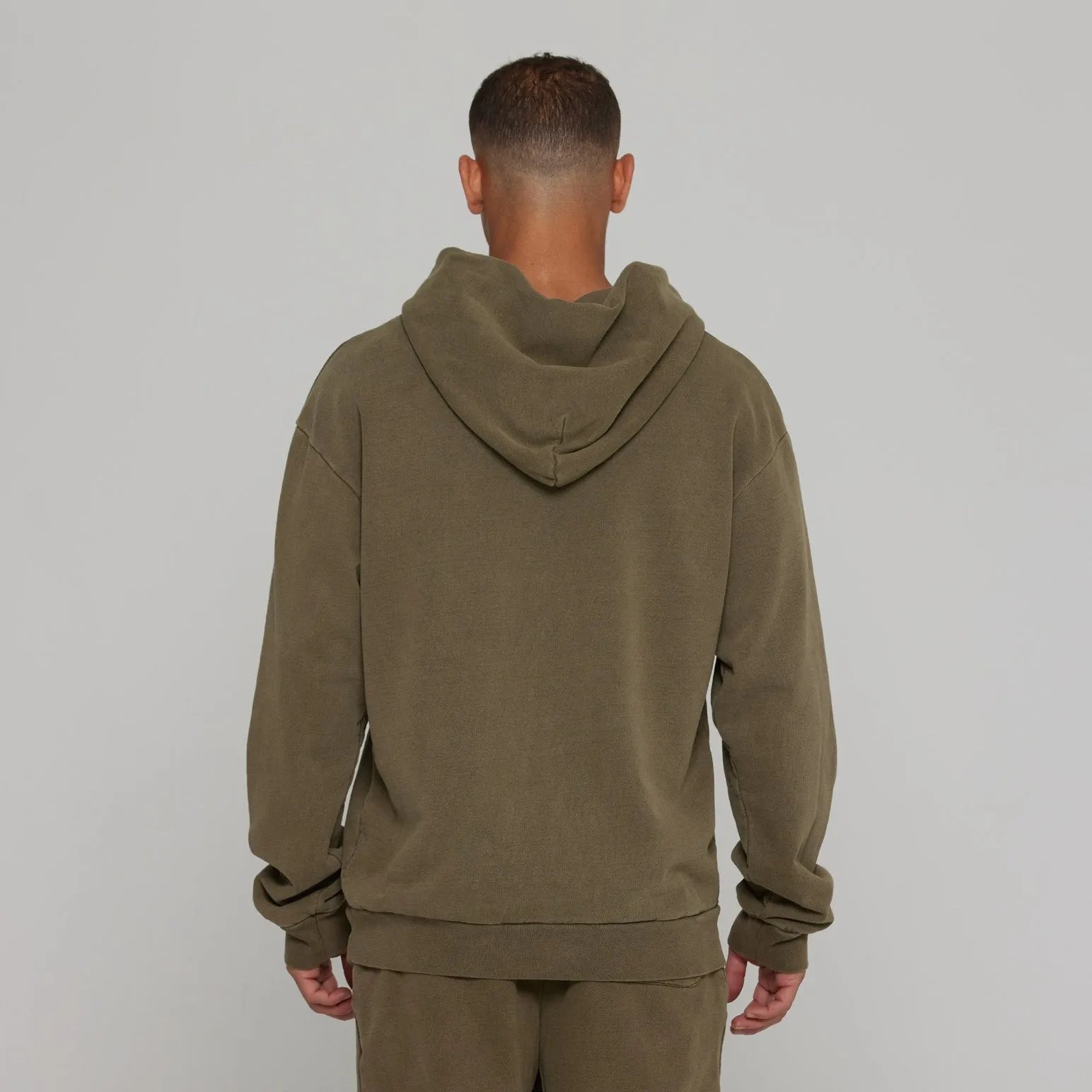 Talentless Heavyweight Hoodie Military Green