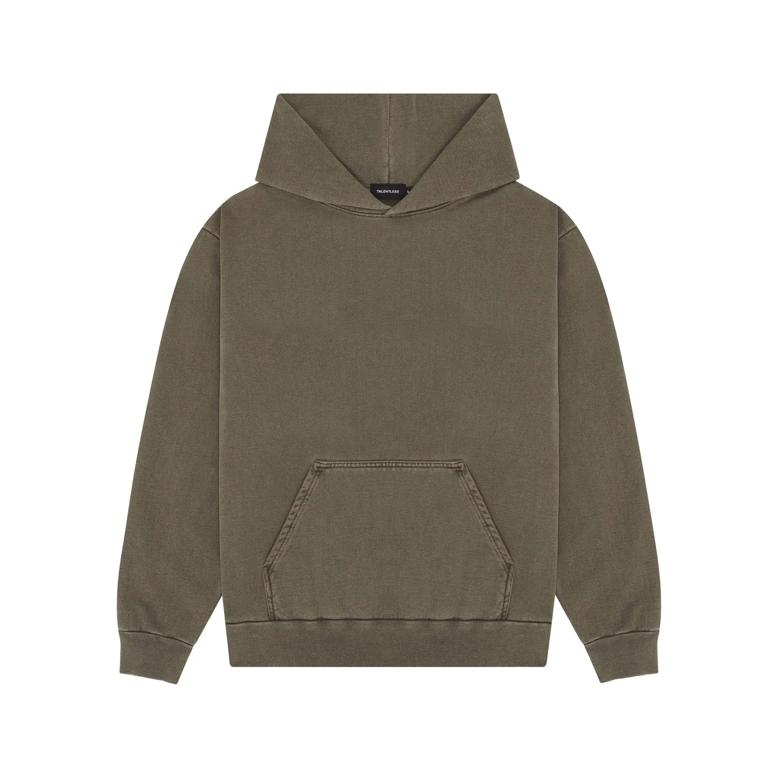 Talentless Heavyweight Hoodie Military Green