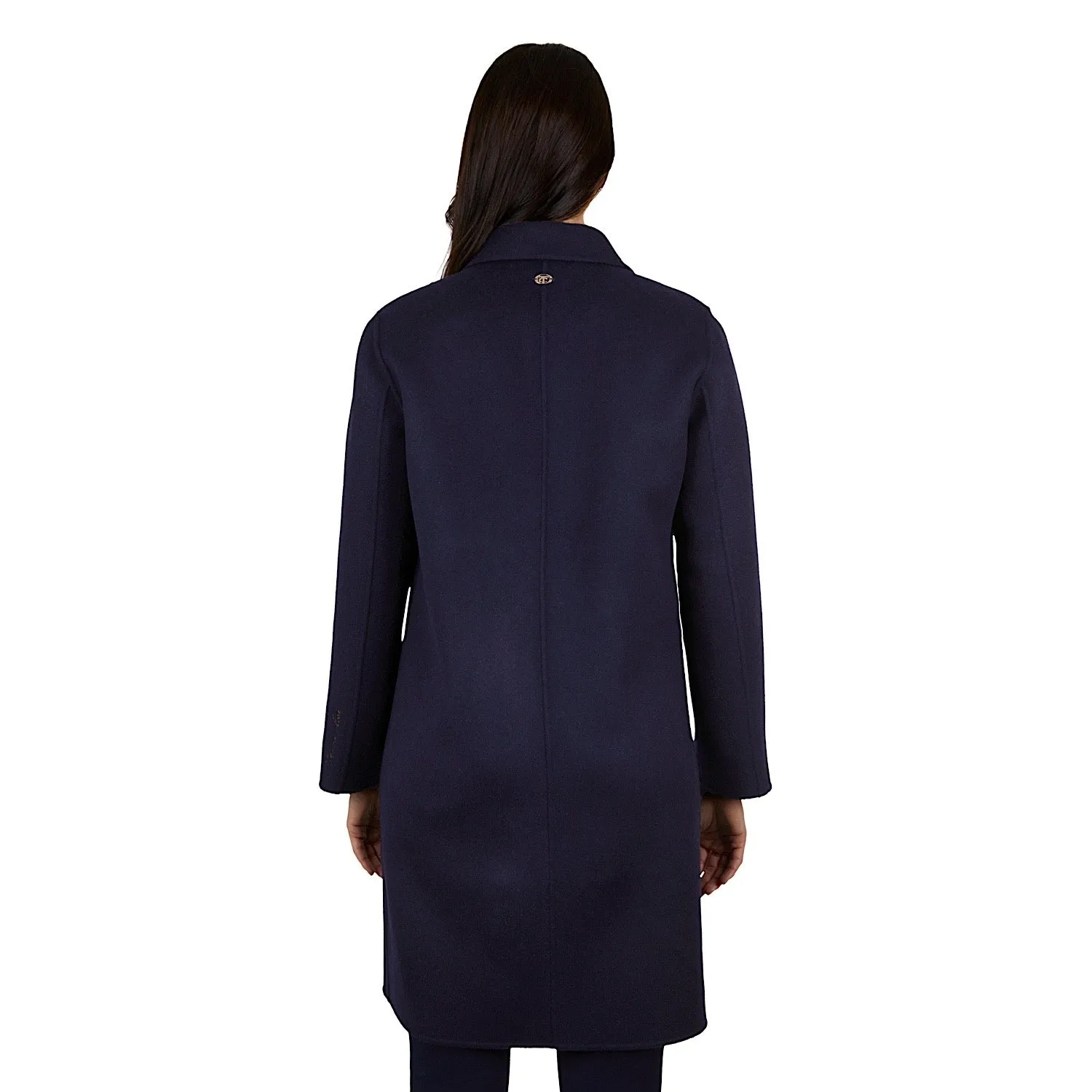 Thomas Cook Womens Leicester Wool Coat Navy