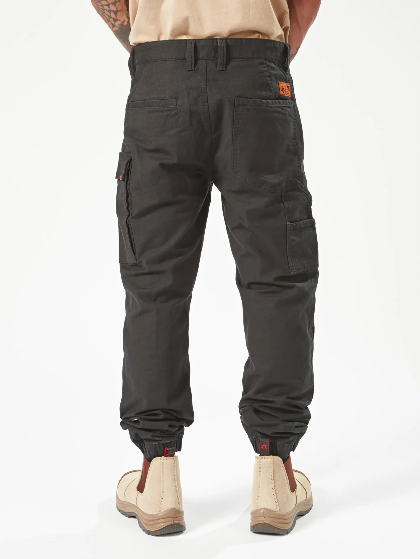 Volcom Workwear Caliper Cuff Pants - Black