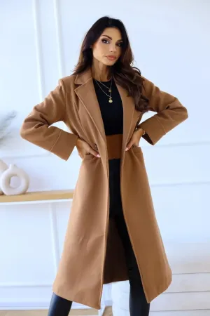 Women's Classic Refined Trenchcoat with Lapel Collar | Ideal for Autumn/Winter